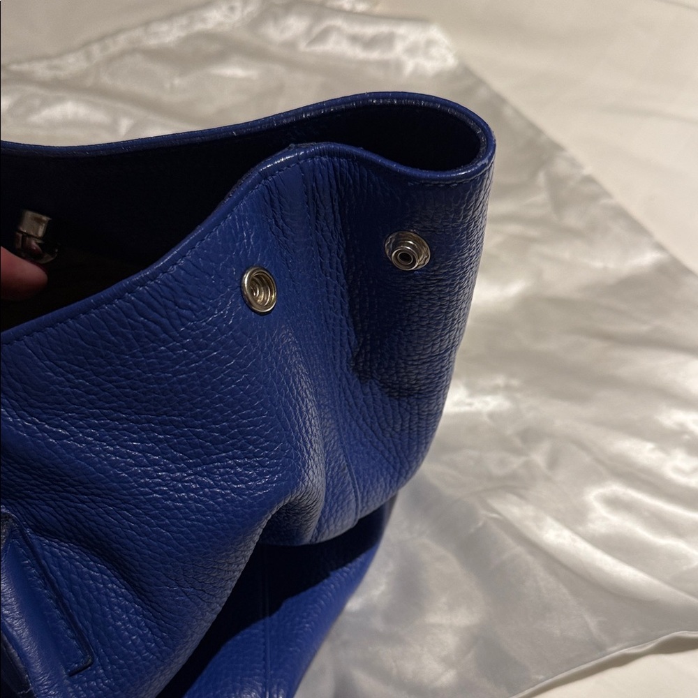 Furla Royal Blue Tote Bag - Picture 8 of 9